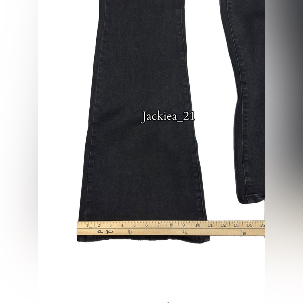 Women's Black Flared Jean - Picture 6 of 8